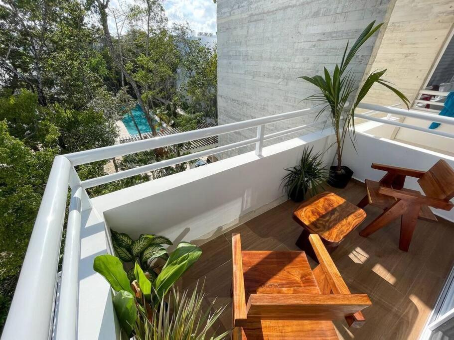 Serene Private Rooftop Jacuzzi Penthouse 2 Pools 5 Min To + Gym * Tulum